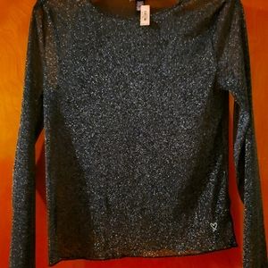 Victoria secret xsmall/small black sparkly